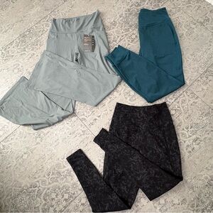ACTIVEWEAR BUNDLE: (3) Workout Leggings Joggers Avia (NEW) Tek Gear Danskin | S